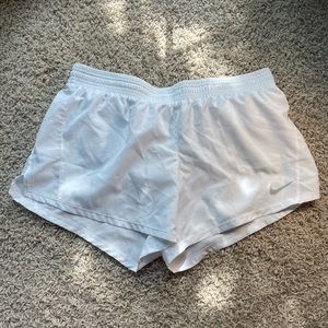 White Nike Shorts